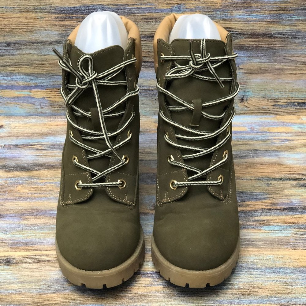 Zigi Soho Kiana Heeled Boots Lace-up Women's Size 6 - Picture 8 of 16